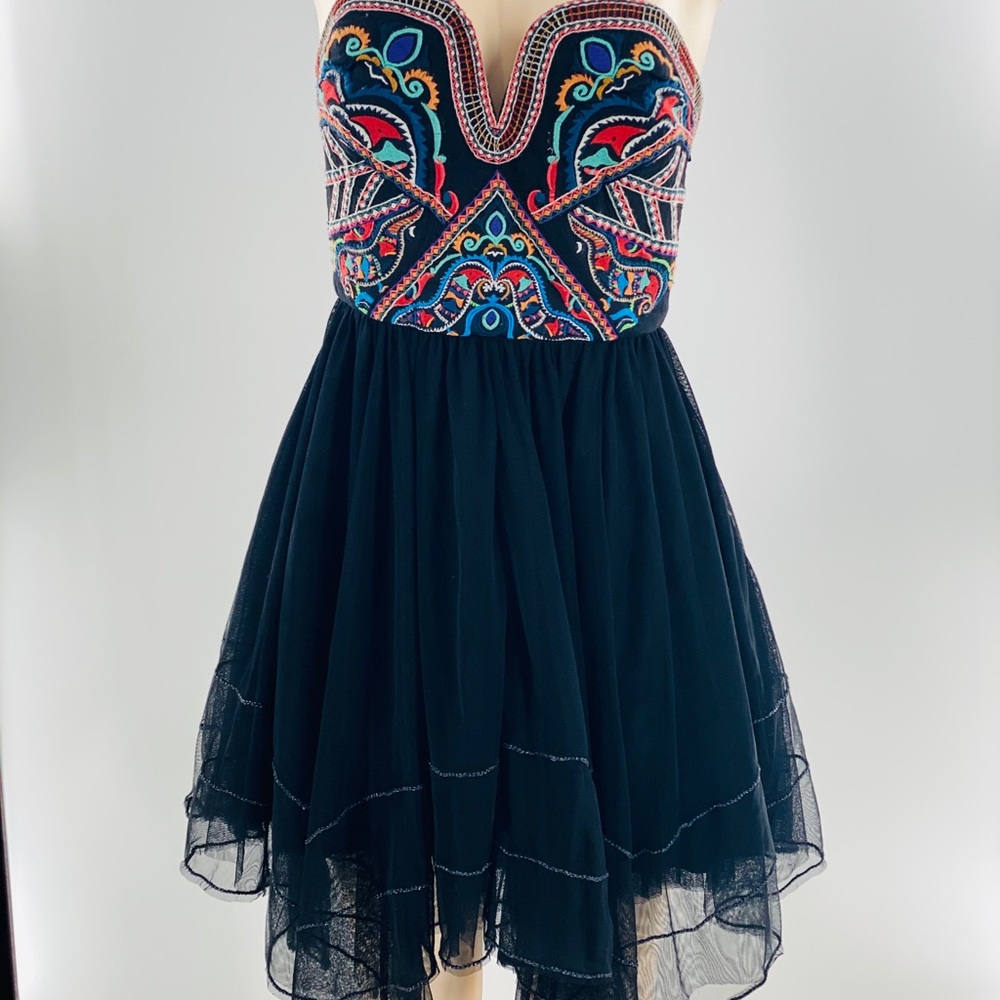 Free people embroidered dress